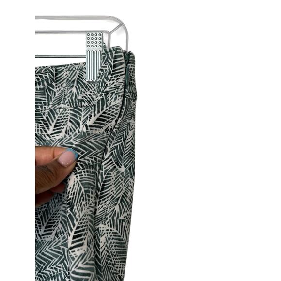 Talbots Green White Career Office Business Chatham Ankle Dress Pants‎ Size 6 - Picture 4 of 10